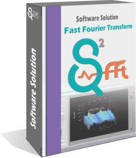 BOx_S2-FFT_v23.1.png: Software box showcasing Fast Fourier Transform (FFT) software solution, highlighting its application.